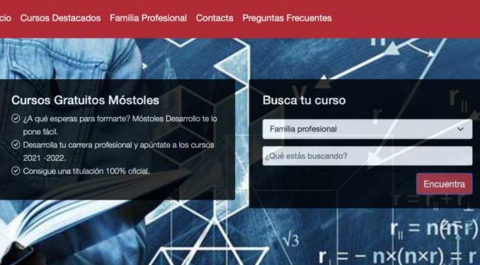 Nueva web de formación para el empleo en Móstoles