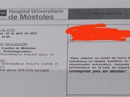Cita médica para el año 2023 en el Hospital Universitario de Móstoles