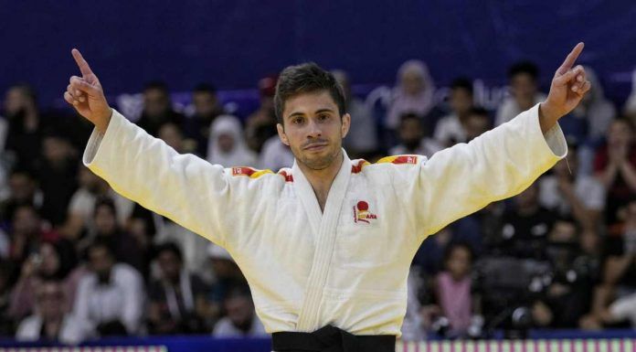 Yacimiento de oro en los Juegos del Mediterráneo para el judoca de Móstoles Fran Garrigós