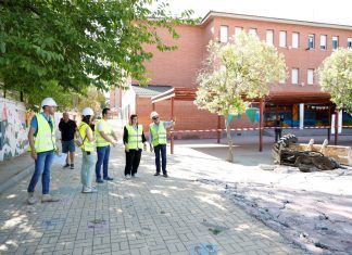 Continúa la rehabilitación de colegios públicos en Móstoles