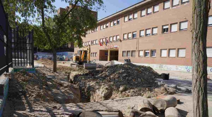 Importante remodelación en el CEIP Rafael Alberti de Móstoles