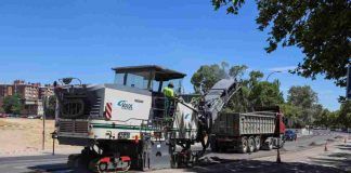 Mañana de obras en Móstoles