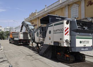 El plan de asfaltado de Móstoles alcanza ya el 60%