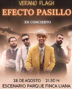 Los detalles del próximo concierto de Efecto Pasillo en Móstoles
