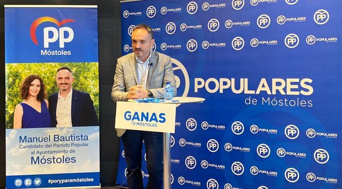 Manuel Bautista, candidato del PP a la alcaldía de Móstoles: "Este es un proyecto ganador"