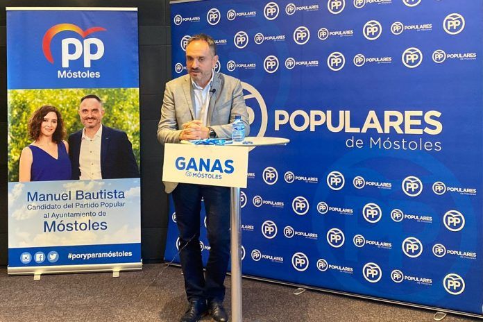 Manuel Bautista, candidato del PP a la alcaldía de Móstoles: 