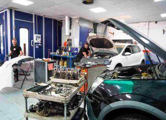 La alcaldesa de Móstoles sigue recorriendo empresas y comercios de la ciudad