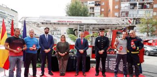 Reconocimiento del Ayuntamiento de Móstoles al Servicio de Bomberos