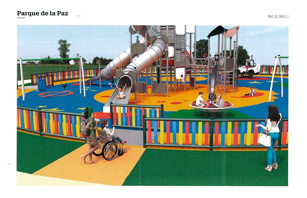 Renovación y construcción de 66 parques infantiles en Móstoles