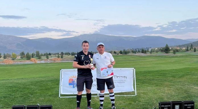 Mario Poza, atleta de Móstoles, plata en el Campeonato de Castilla y León de footgolf