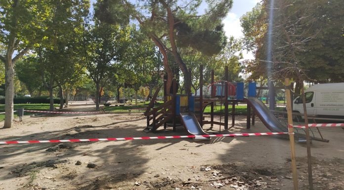 Renovación y construcción de 66 parques infantiles en Móstoles