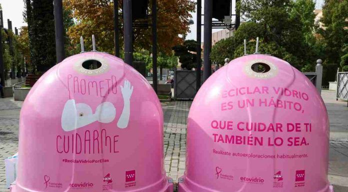 En Móstoles se recicla vidrio por ellas