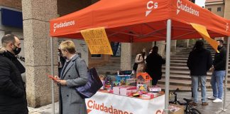 Recogida de juguetes organizada por Ciudadanos Móstoles en beneficio de Cruz Roja