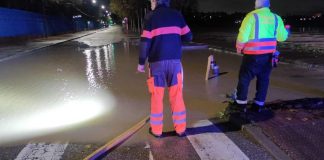 Las lluvias han seguido causando incidencias en Móstoles y en el sur de la Región