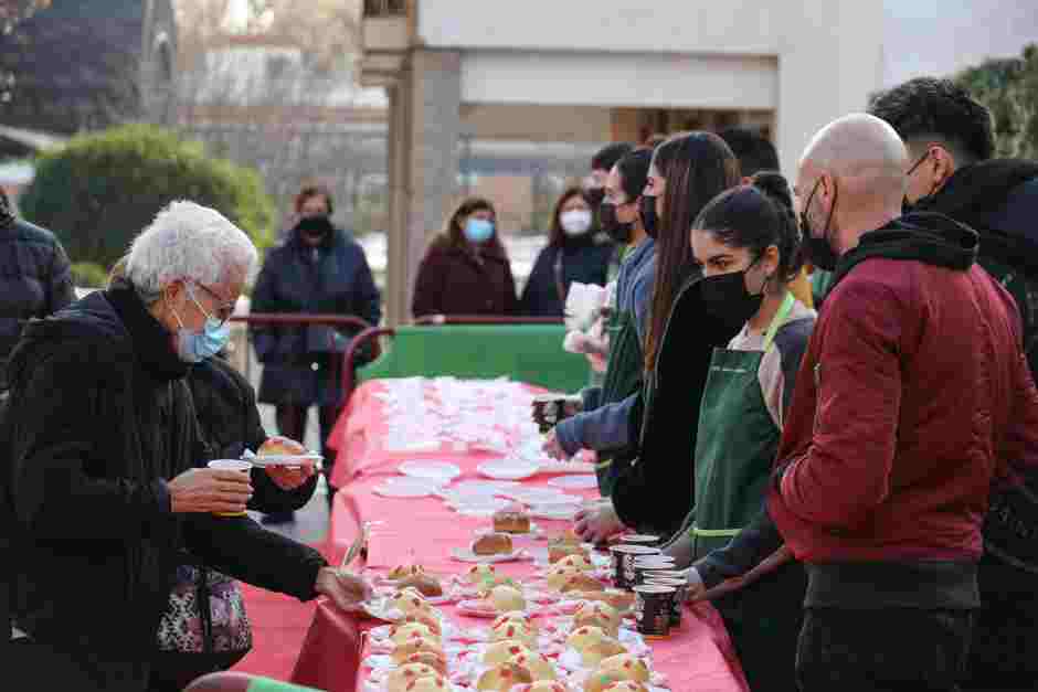 La Navidad en la Escuela de Hostelería Simone Ortega de Móstoles se escribe con ‘S’ de solidaridad