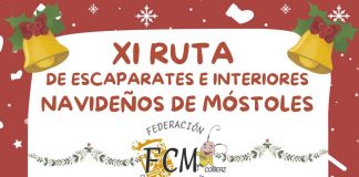 XI Ruta de escaparates de Navidad de Móstoles