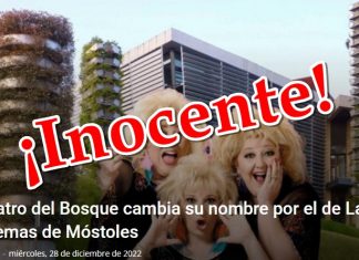El Teatro del Bosque cambia su nombre por el de Las Supremas de Móstoles