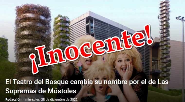 El Teatro del Bosque cambia su nombre por el de Las Supremas de