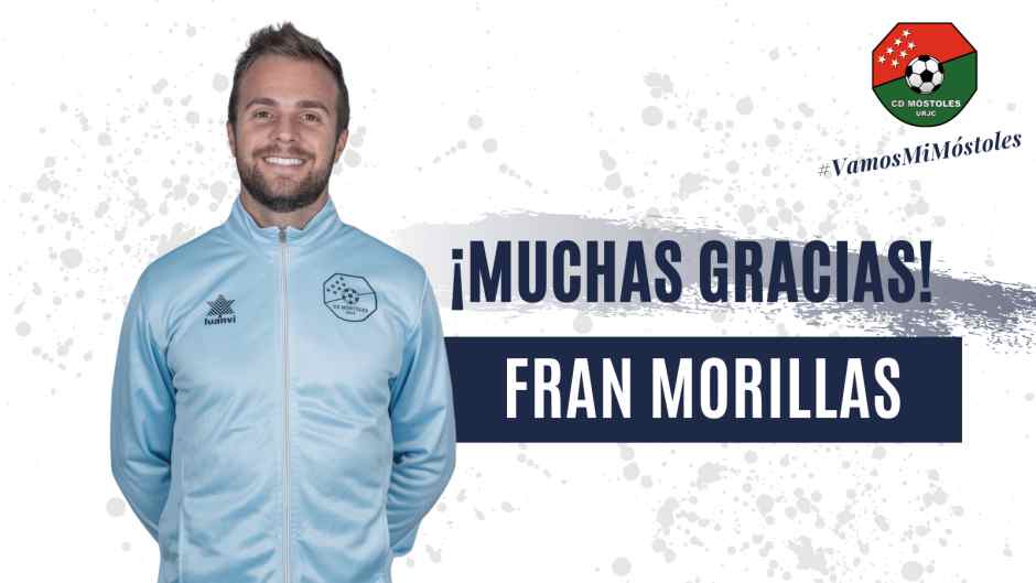 Fran Morillas deja de ser entrenador del CD Móstoles