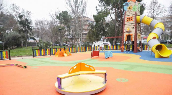 El Parque Salvador Allende de Móstoles pionero en accesibilidad en áreas infantiles de España