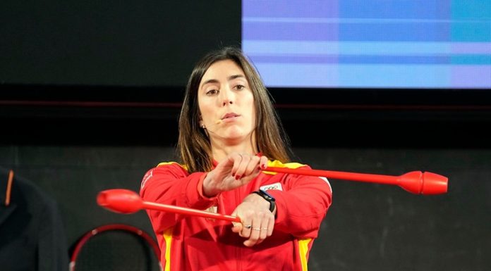Sandra Aguilar, subcampeona olímpica y técnica del Club de Gimnasia Rítmica de Móstoles, fomentará los valores del deporte entre los madrileños