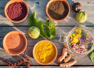 La coloracion con barro