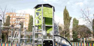 El Parque Cuartel Huerta de Móstoles estrena nueva área infantil
