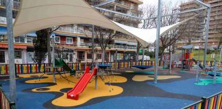 Móstoles estrena área infantil en el parque de Los Planetas