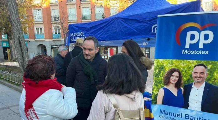 Manuel Bautista, candidato del PP a la alcaldía de Móstoles, se siente hostigado y señalado