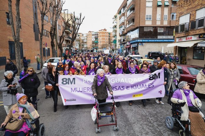 Móstoles celebra el Día Internacional de las Mujeres con una Marcha por la Igualdad