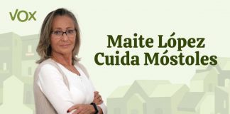 Maite López candidata de Vox a la alcaldía de Móstoles