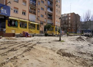 Puesta a punto en el acondicionamiento del barrio de Cerro Prieto en Móstoles