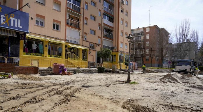 Puesta a punto en el acondicionamiento del barrio de Cerro Prieto en Móstoles