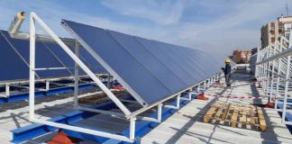 Renovación de las instalaciones fotovoltaicas en la piscina Las Cumbres de Móstoles