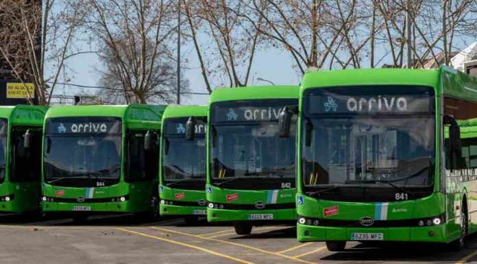 Servicio especial de autobuses nocturnos en las Fiestas del 2 de Mayo de Móstoles