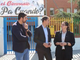 Juan Lobato respalda en Móstoles la gestión del gobierno de Noelia Posse