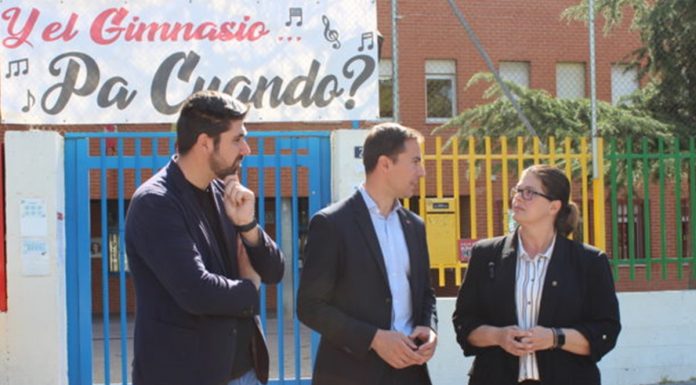Juan Lobato respalda en Móstoles la gestión del gobierno de Noelia Posse