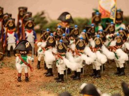 Recreación de Mayo de 1808 con los Playmobil en Móstoles