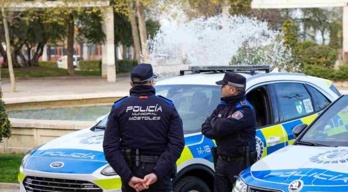 Renovación del vestuario de la Policía Local de Móstoles