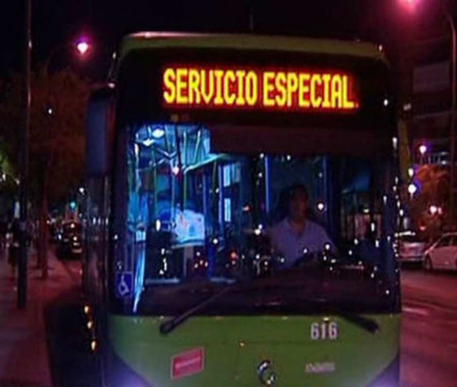 Servicio especial de autobuses nocturnos en las Fiestas del 2 de Mayo de Móstoles