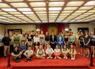 El Ayuntamiento de Móstoles recibe a 30 alumnos franceses de intercambio