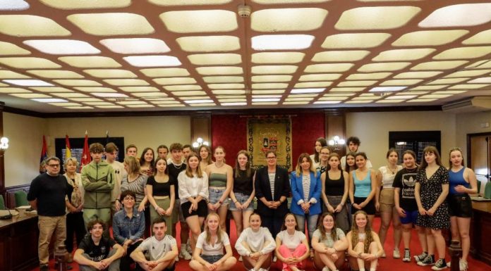 El Ayuntamiento de Móstoles recibe a 30 alumnos franceses de intercambio