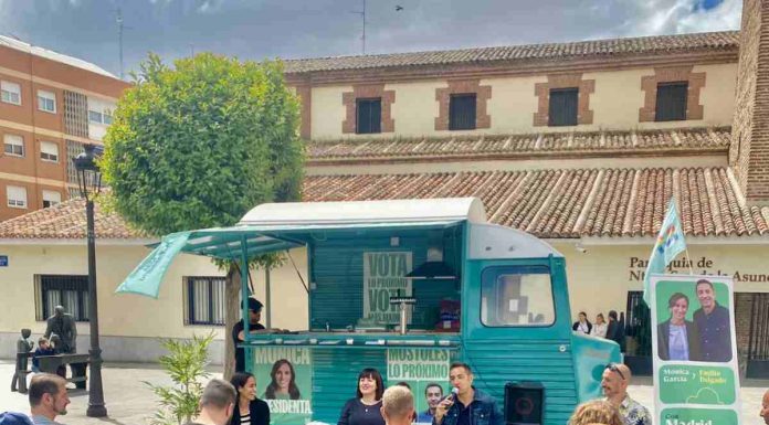 La Mostoleña, la gira electoral de Más Madrid Móstoles