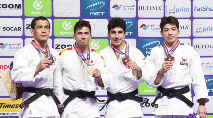 El mostoleño Fran Garrigós campeón del mundo de judo de -60 kilos