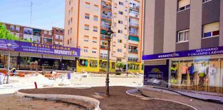 Siguen las obras del barrio de Cerro Prieto en Móstoles