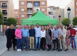 Vox Móstoles junto a los candidatos de Alcorcón, Arroyomolinos y Fuenlabrada firman un compromiso de colaboración