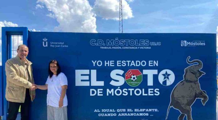 Acuerdo de colaboración entre el CD Móstoles y la asociación TDAH+Móstoles