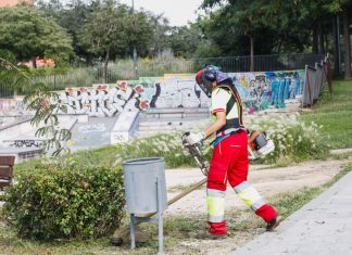 Comienzan los trabajos de limpieza en el PAU-4 de Móstoles