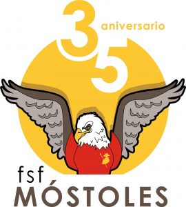 El FSF Móstoles celebra su 35 cumpleaños con un escudo conmemorativo