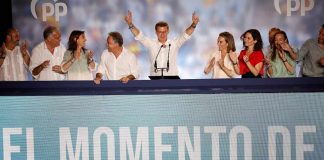El Partido Popular de Feijóo gana las Elecciones Generales en Móstoles